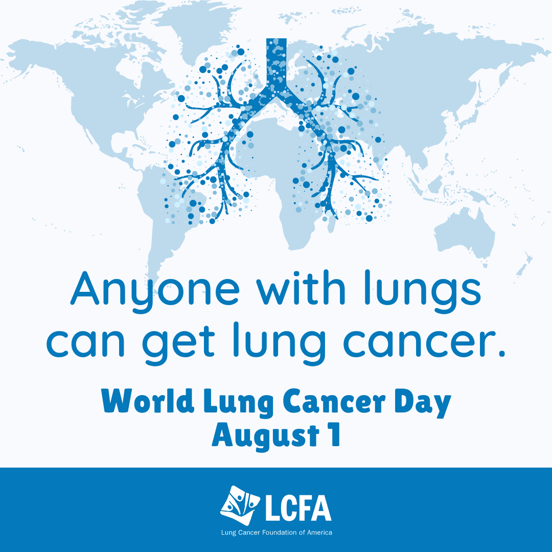 Anyone with lungs can get lung cancer.
