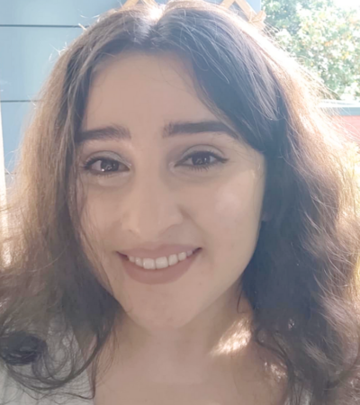 Head shot of Mira Zylali