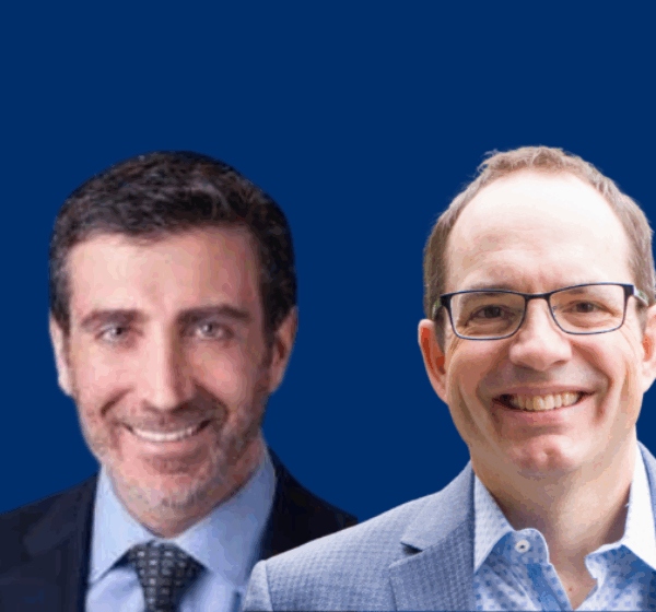 Guest Dr Drew Moghanaki with host, James Hiter