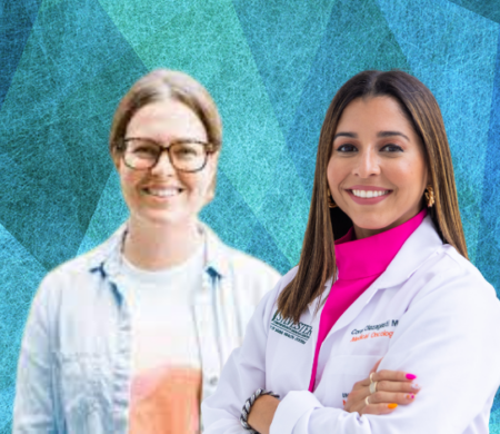 Host Stephanie Williams and Dr Coral Olazagasti