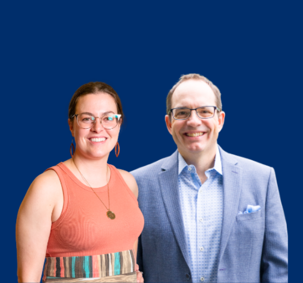 Host James Hiter with Ask Me Anything guest Stephanie Williams