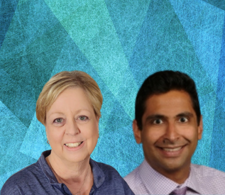 Guests Wendy Brooks and Dr. Ashish Saxena
