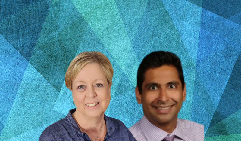 Guests Wendy Brooks and Dr. Ashish Saxena
