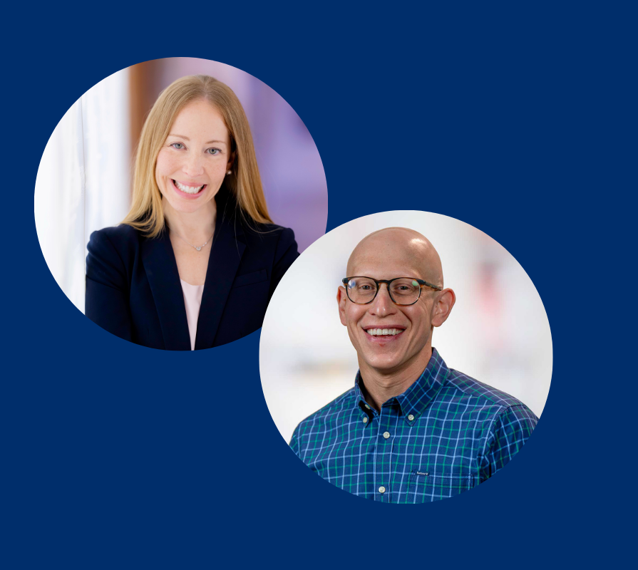 Photos of Dr Schneider and Dr Mayer