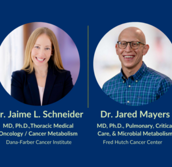 Dr Schneider and Dr Mayer photos with their titles and facility information