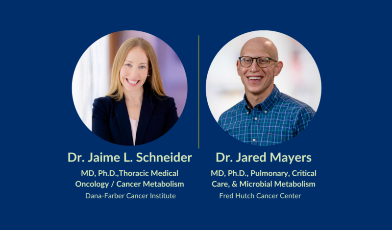 Dr Schneider and Dr Mayer photos with their titles and facility information