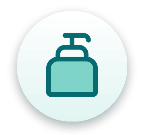 icon for antibactirial wash