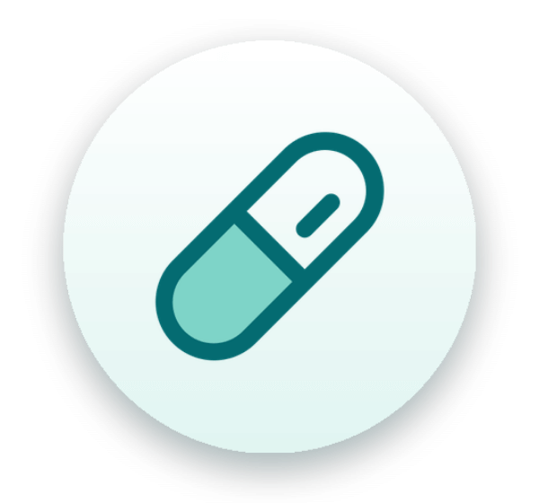 icon of a pill