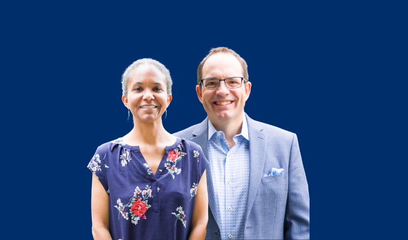 Host James Hiter with this episode's guest, Montessa Lee