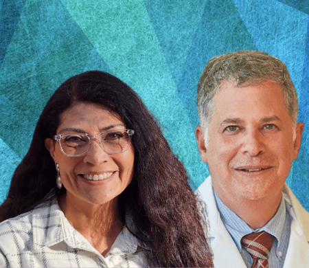 Veterans Michelle Alarid and Dr Martin Edelman headshots